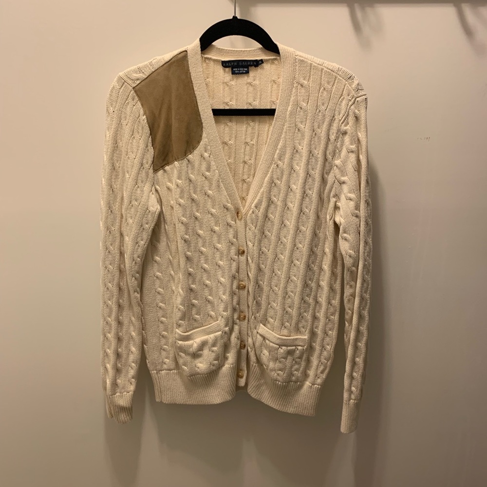 RALPH LAUREN KNIT CARDIGAN